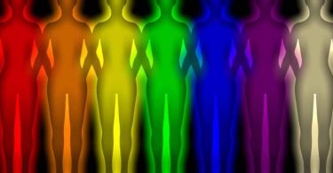 Human auras color