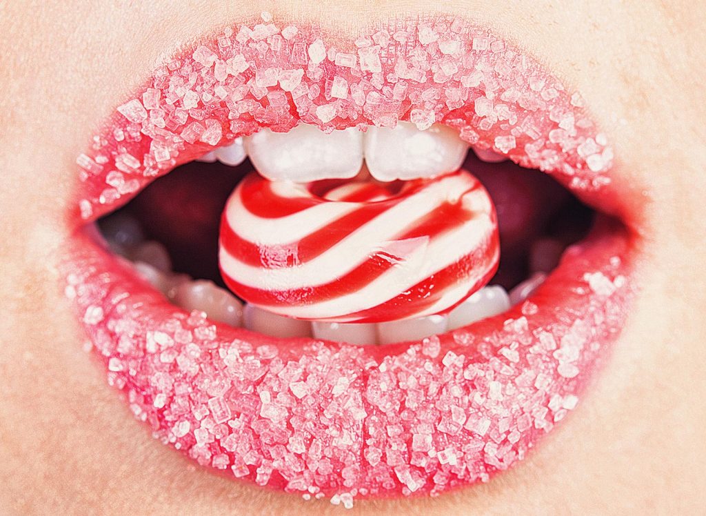 passionate kiss