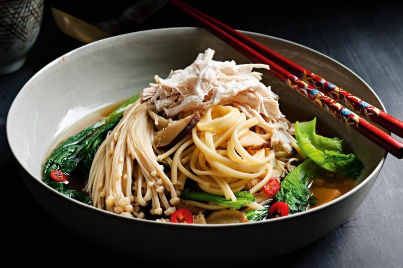 Healthy Japanese noodles high fiber no carbs plus taste delicious